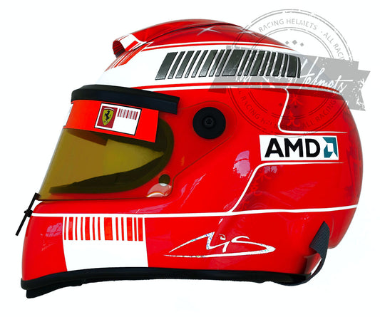 Casque réplique F1 Michael Schumacher 2007 "Test Drive" échelle 1:1