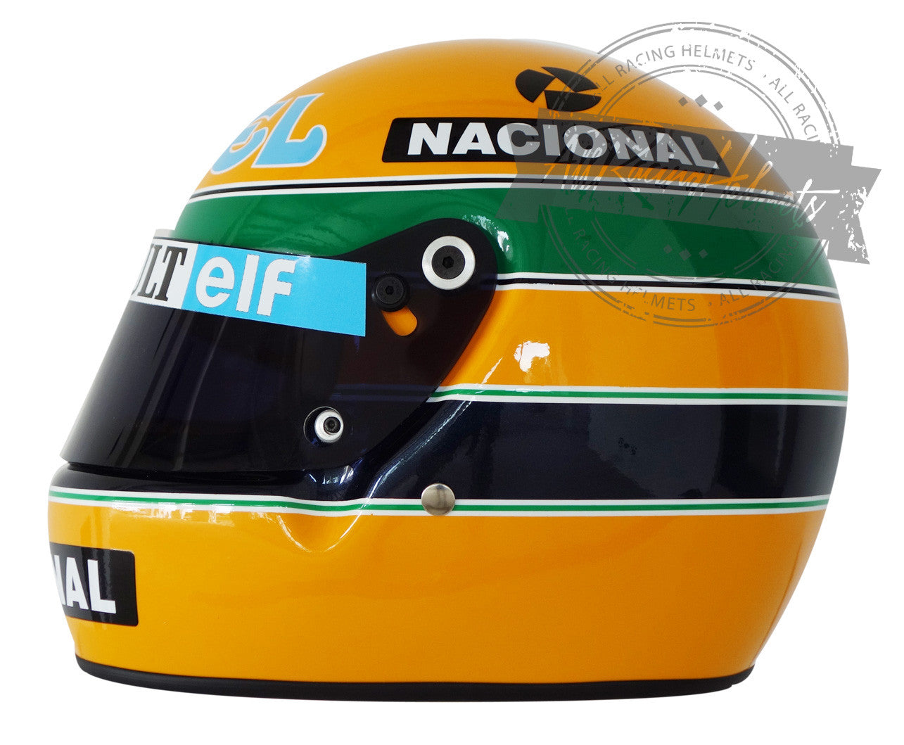 Ayrton Senna 1987 F1 Replica Helmet 1:1 Scale
