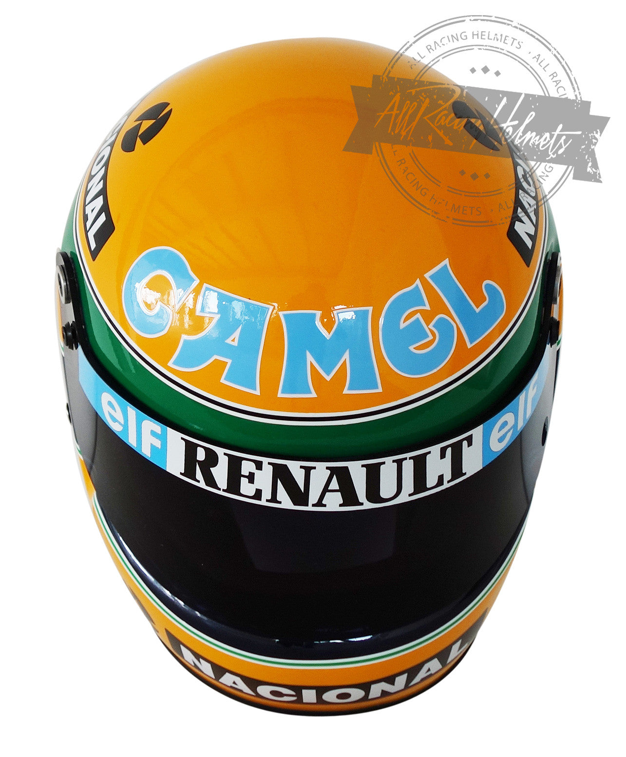 Ayrton Senna 1987 F1 Replica Helmet 1:1 Scale