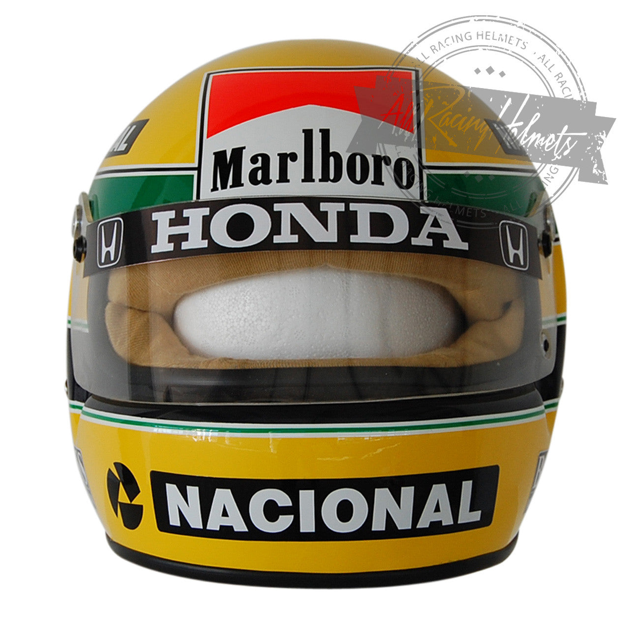 Ayrton Senna 1988 F1 Replica Helmet 1:1 Scale