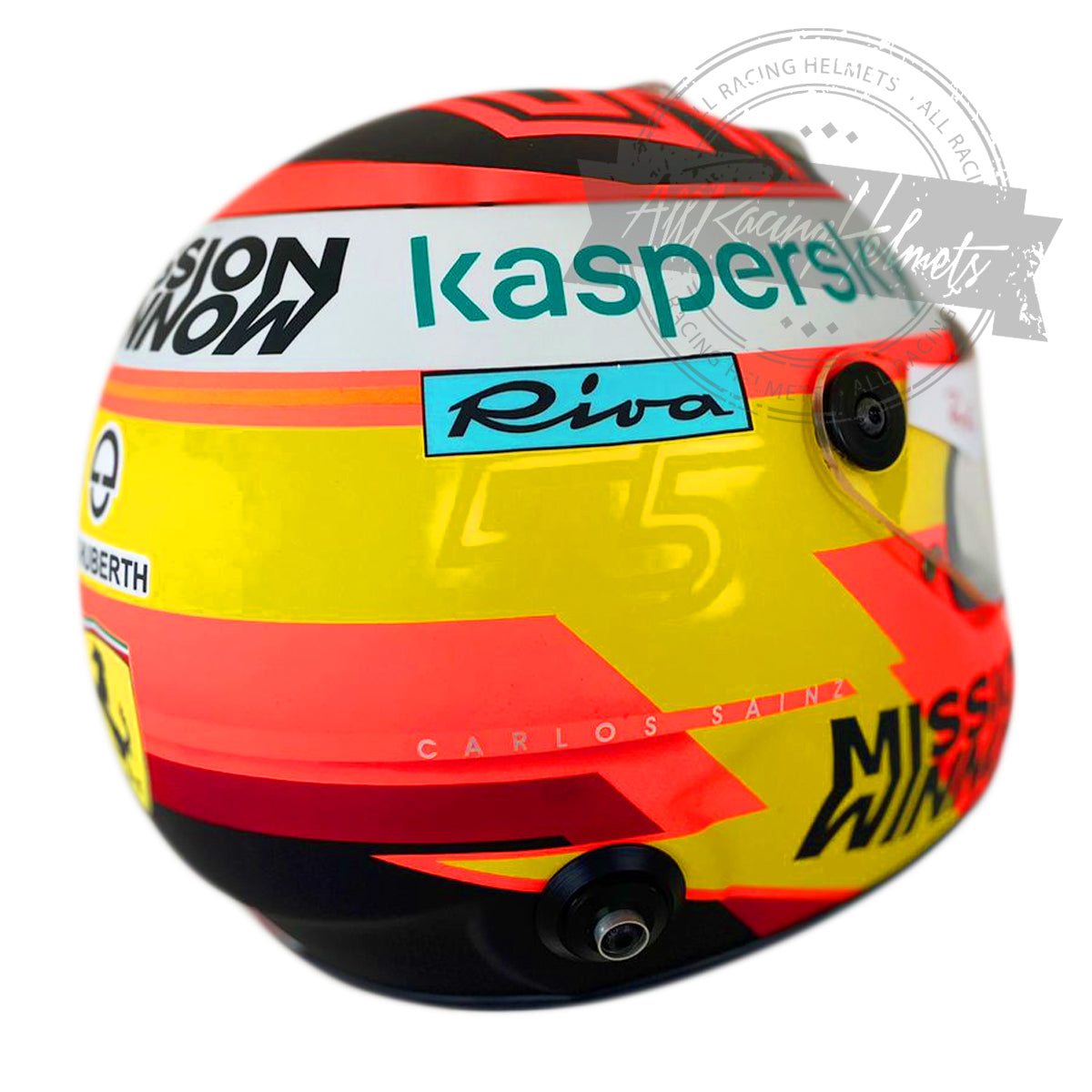 Carlos Sainz 2021 F1 Replica Helmet 1:1 Scale