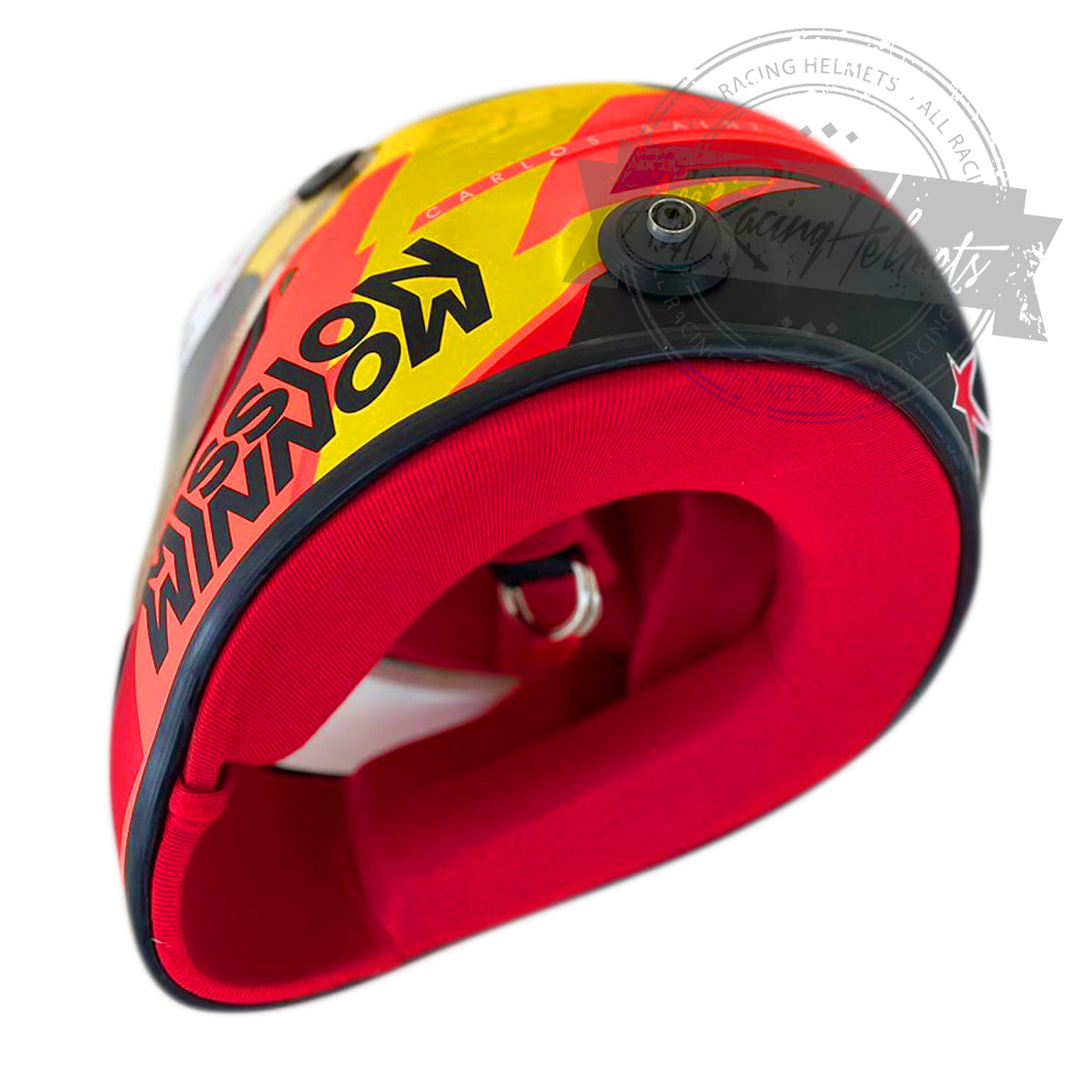 Carlos Sainz 2021 F1 Replica Helmet 1:1 Scale