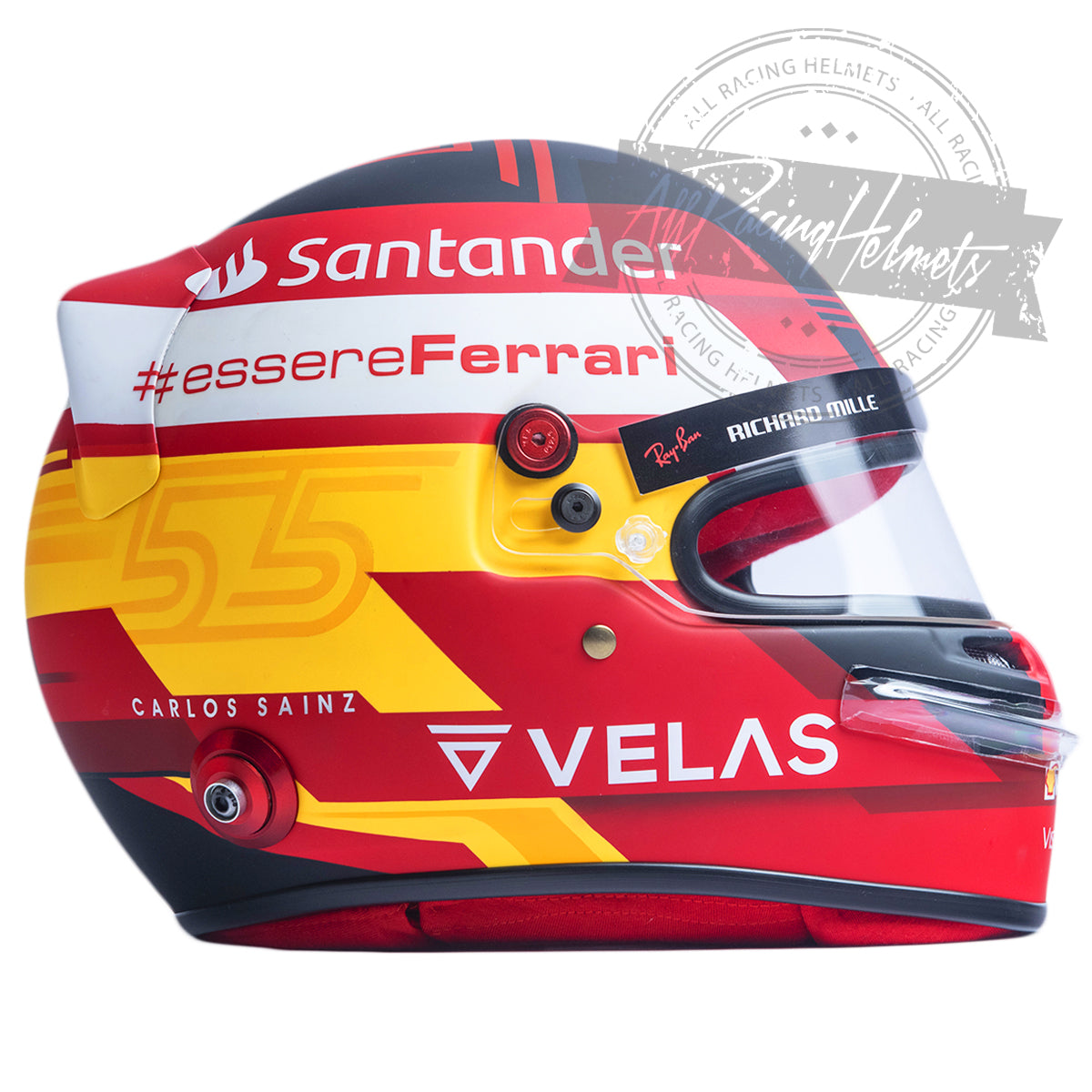 Carlos Sainz 2022 F1 Replica Helmet 1:1 Scale