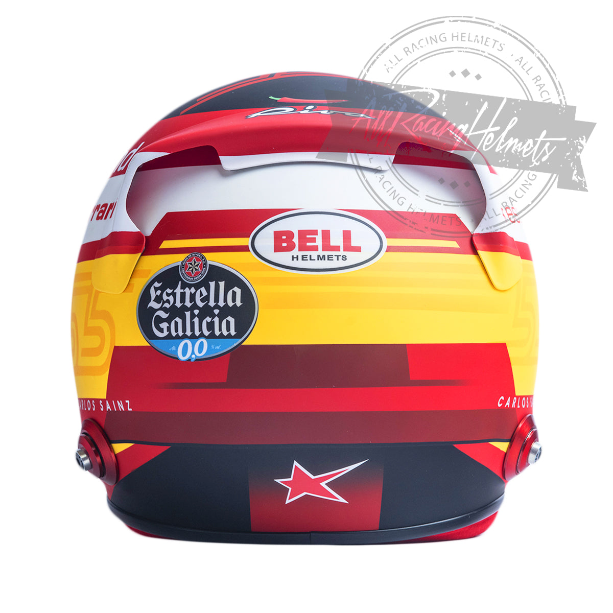 Carlos Sainz 2022 F1 Replica Helmet 1:1 Scale