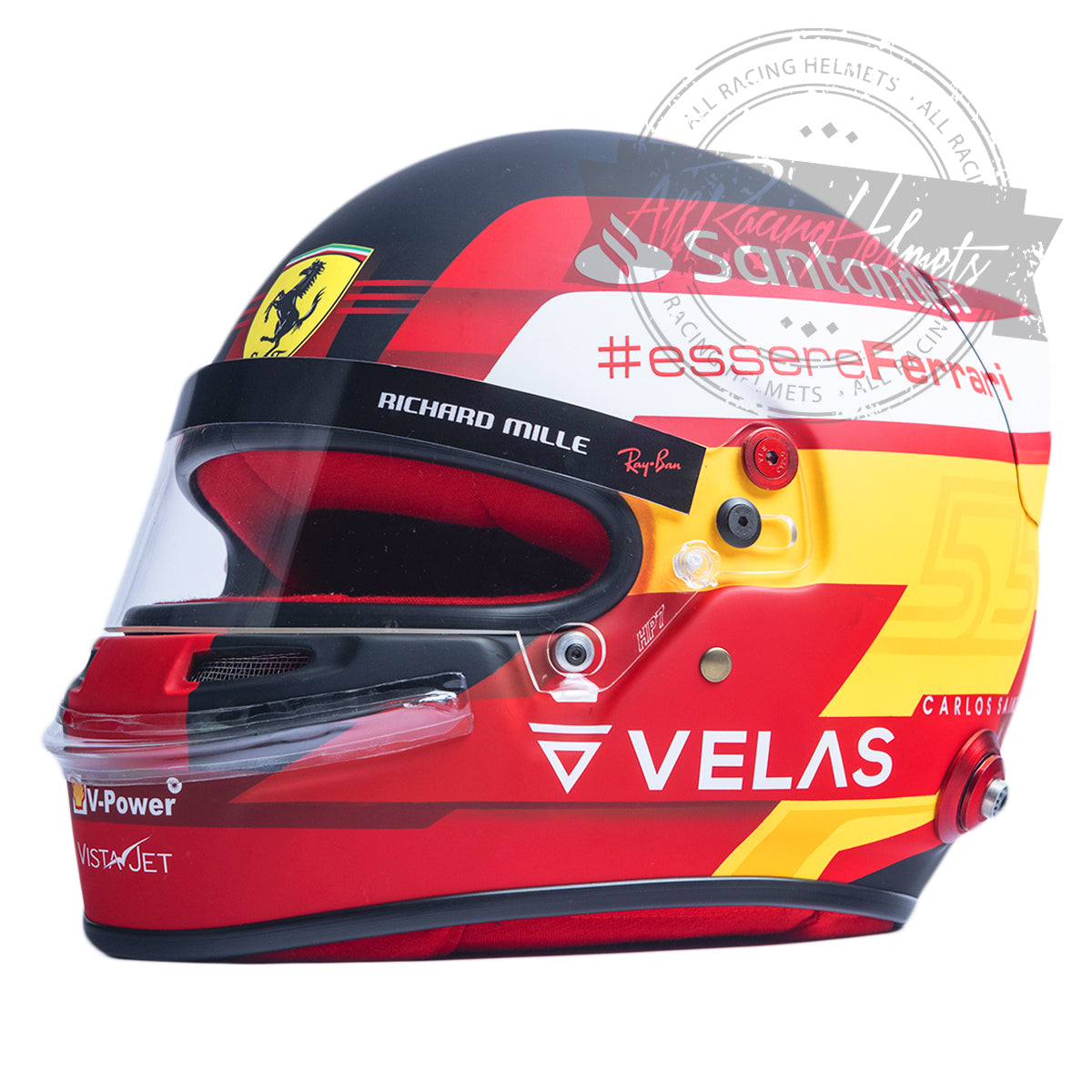 Carlos Sainz 2022 F1 Replica Helmet 1:1 Scale