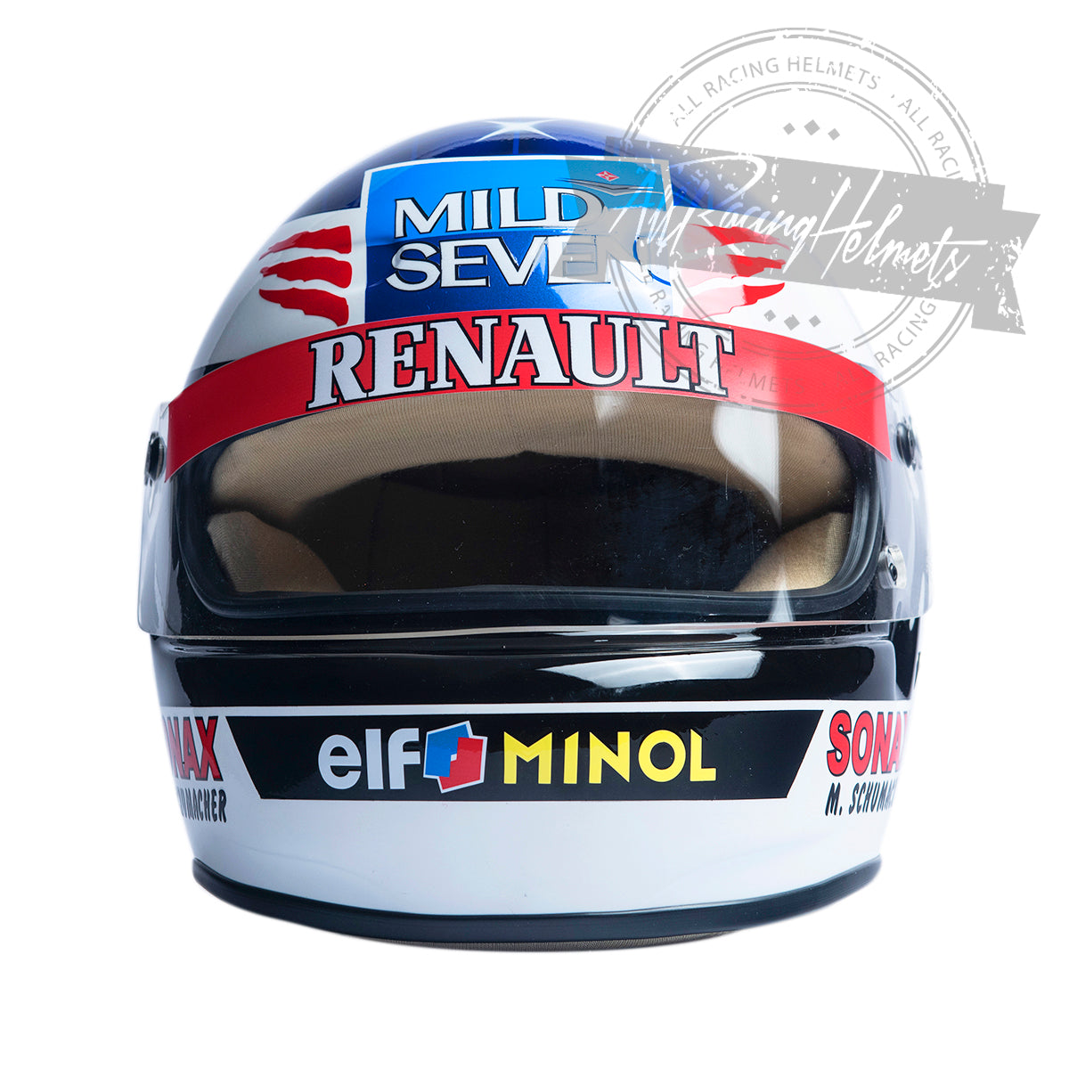 Casco réplica Michael Schumacher F1 1995 escala 1:1