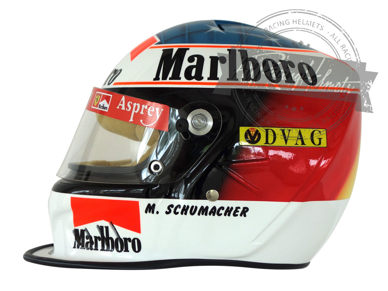 Michael Schumacher 1997 F1 Replica Helmet 1:1 Scale