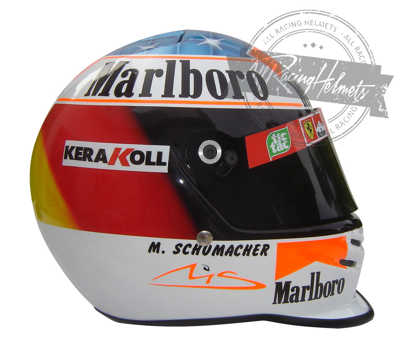 Michael Schumacher 1998 F1 Replica Helmet | Full Scale 1:1
