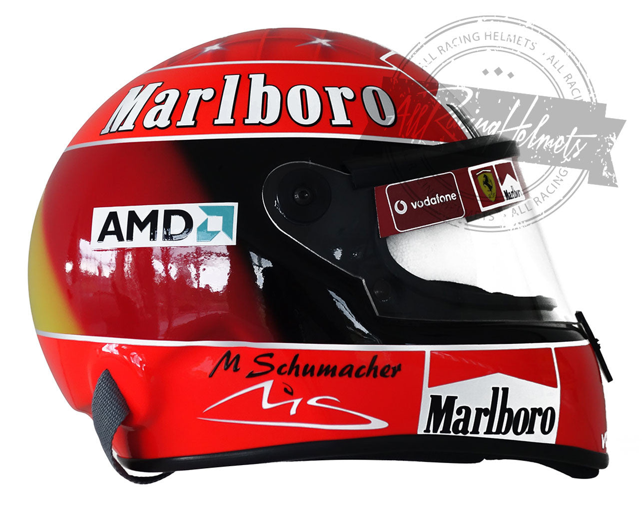 Casco Réplica Michael Schumacher F1 2003 Escala 1:1
