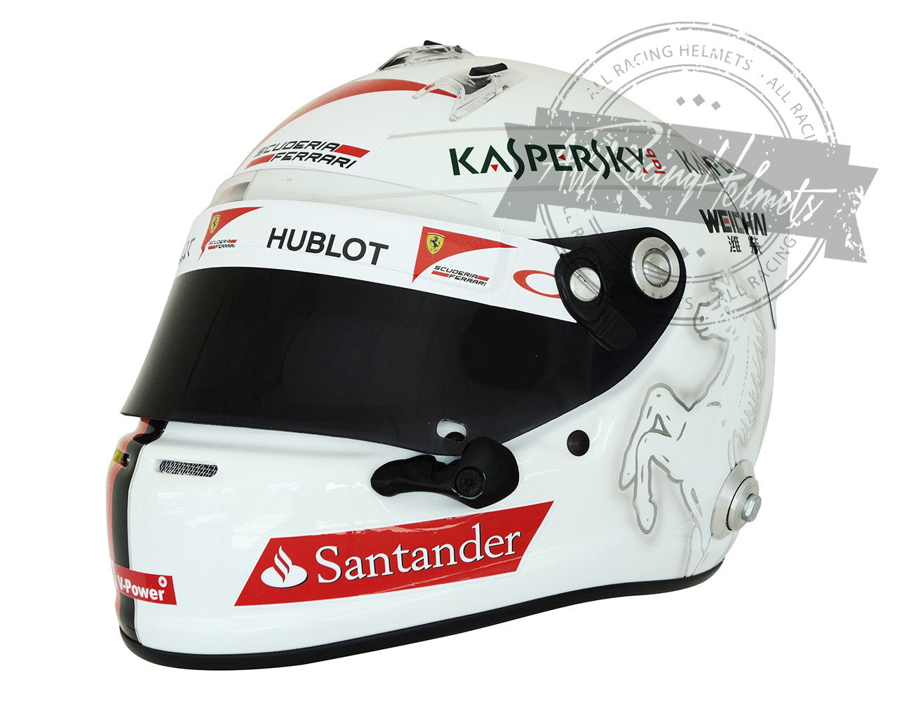 Sebastian Vettel 2015 F1 Replica Helmet 1:1 Scale