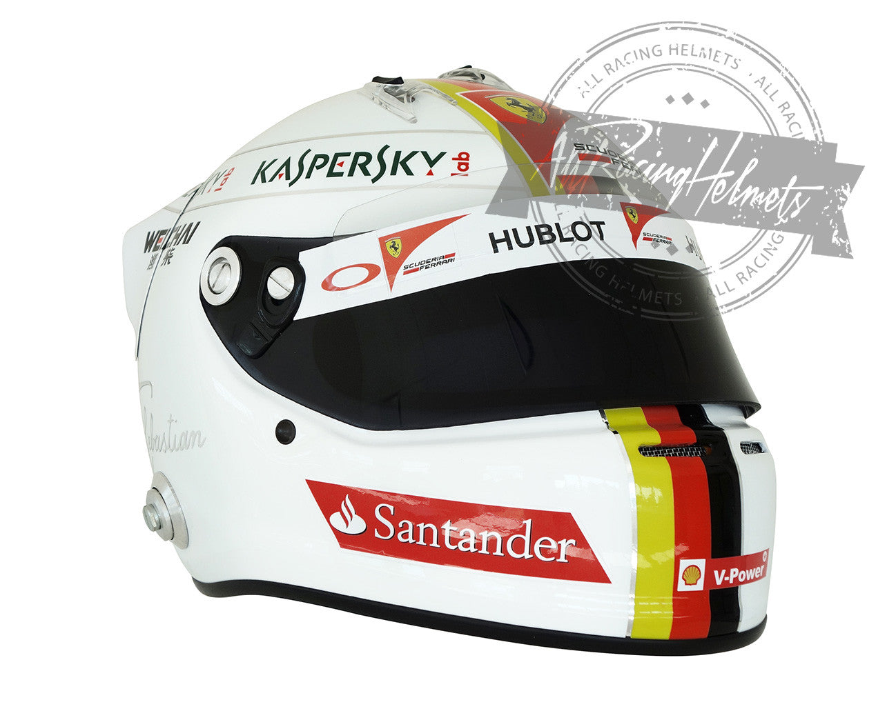 Sebastian Vettel 2015 F1 Replica Helmet 1:1 Scale