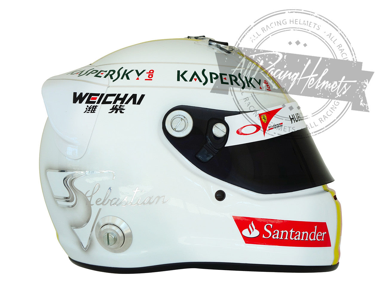 Sebastian Vettel 2015 F1 Replica Helmet 1:1 Scale