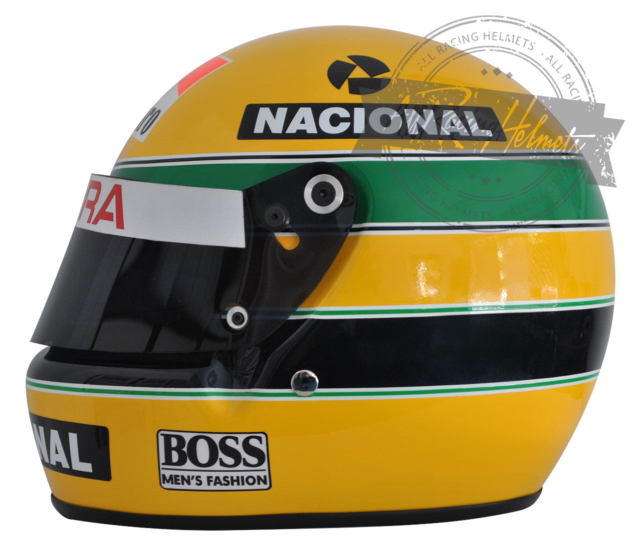 Ayrton Senna 1990 F1 Replica Helmet 1:1 Scale