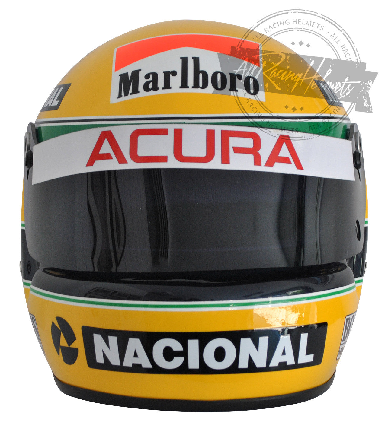 Ayrton Senna 1990 F1 Replica Helmet 1:1 Scale