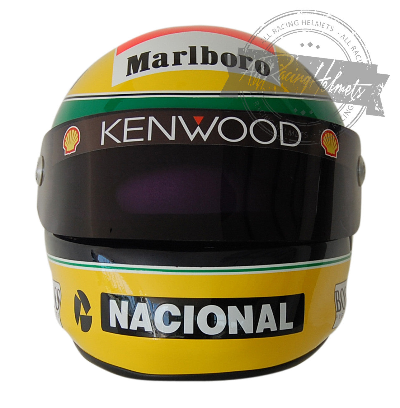 Ayrton Senna 1993 F1 Replica Helmet 1:1 Scale