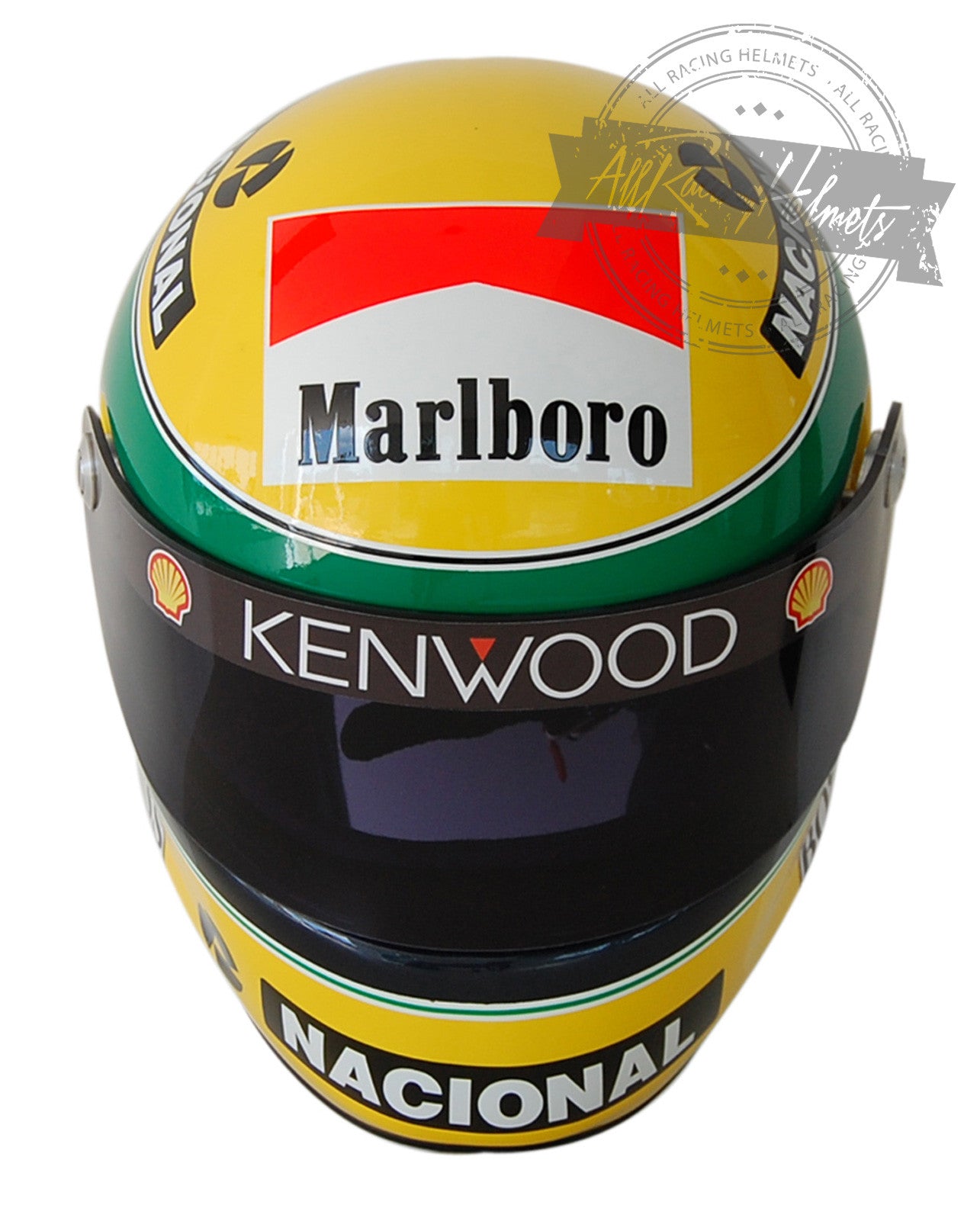Ayrton Senna 1993 F1 Replica Helmet 1:1 Scale