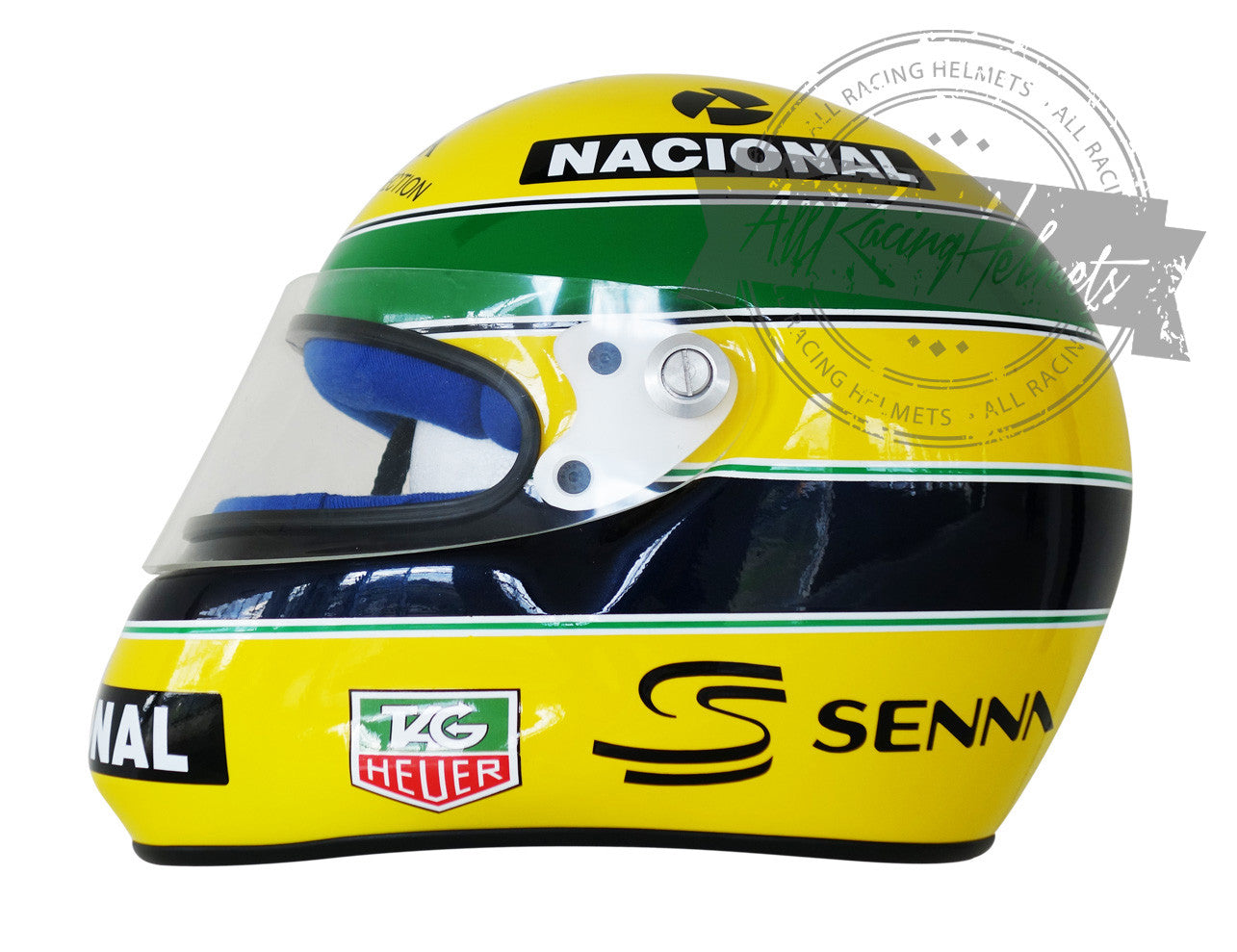 Ayrton Senna 1993 "Paris Bercy" Karting Replica Helmet 1:1 Scale