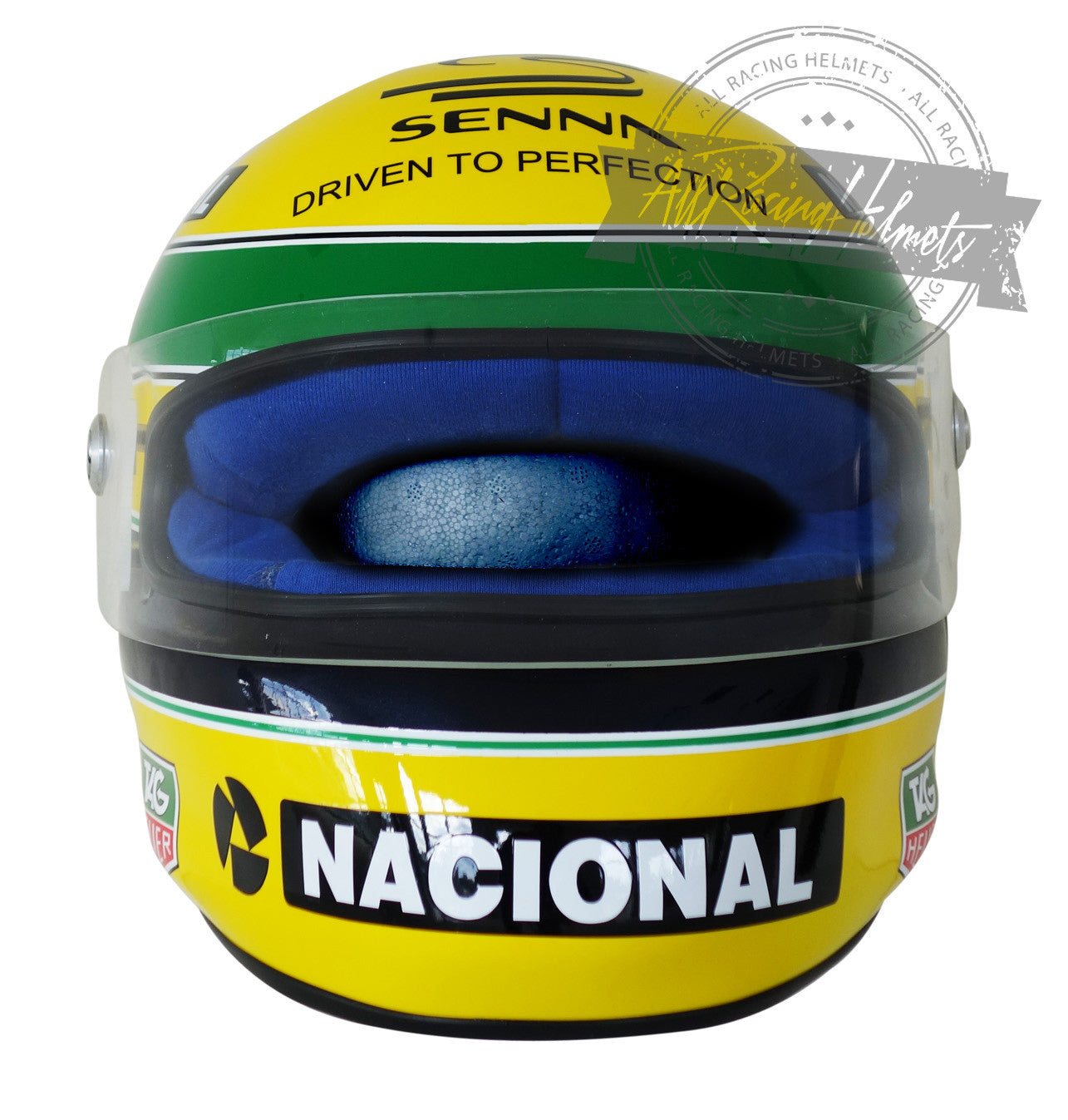 Ayrton Senna 1993 "Paris Bercy" Karting Replica Helmet 1:1 Scale