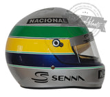 Ayrton Senna "10 years Platinum Edition" Replica Helmet Scale 1:1