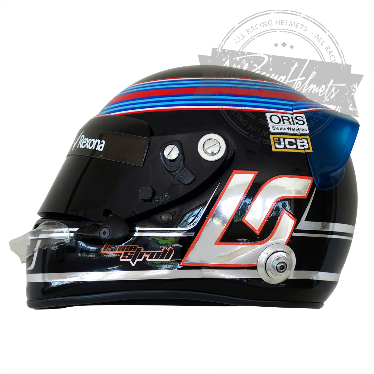 Casco Réplica Lance Stroll 2017 F1 Escala 1:1