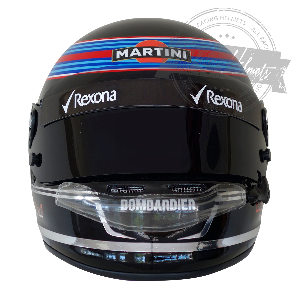 Casco Réplica Lance Stroll 2017 F1 Escala 1:1