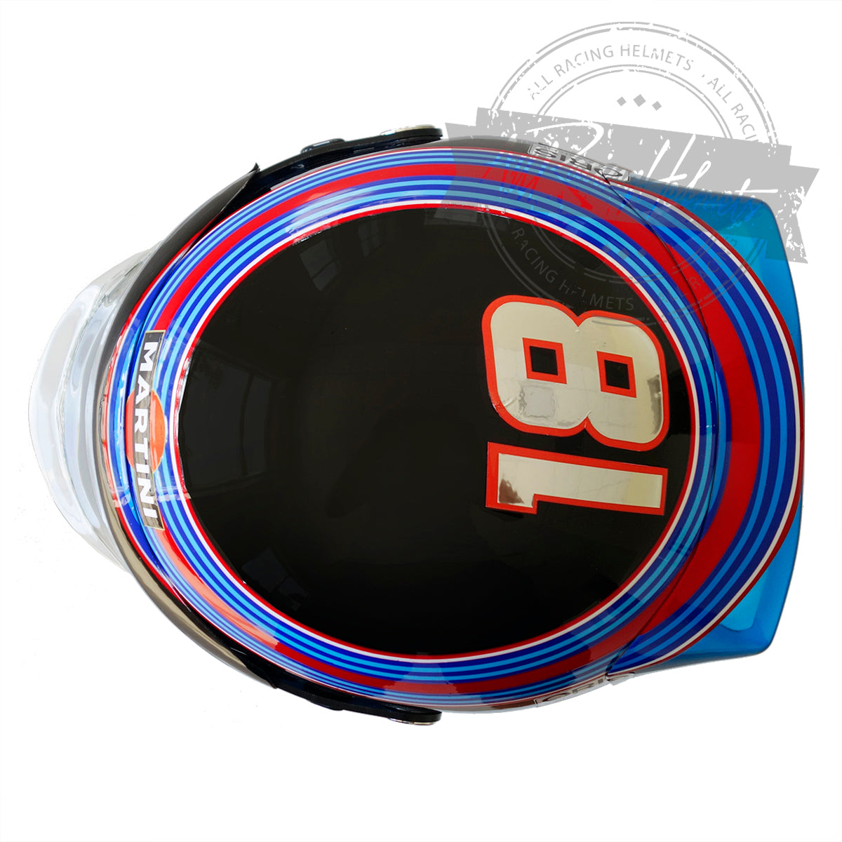 Casco Réplica Lance Stroll 2017 F1 Escala 1:1