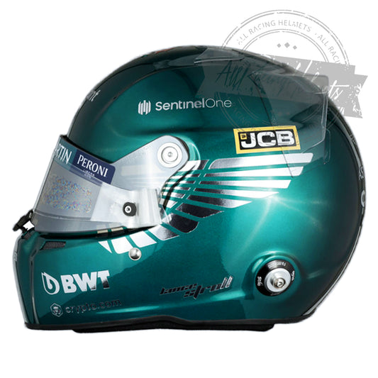 Casque de Formule 1 Lance Stroll 2021 Réplique à l'échelle 1:1
