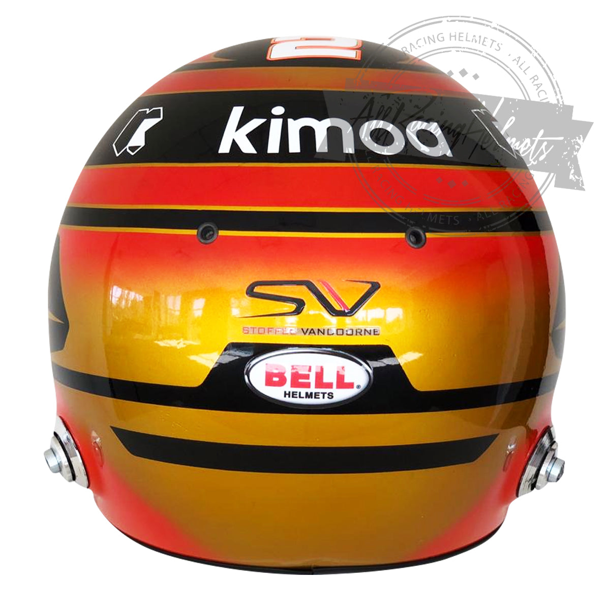 Stoffel Vandoorne 2018 F1 Replica Helmet | Full Scale 1:1