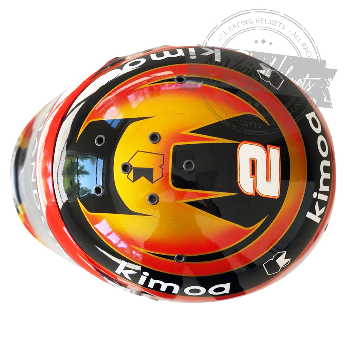 Stoffel Vandoorne 2018 F1 Replica Helmet 1:1 Scale