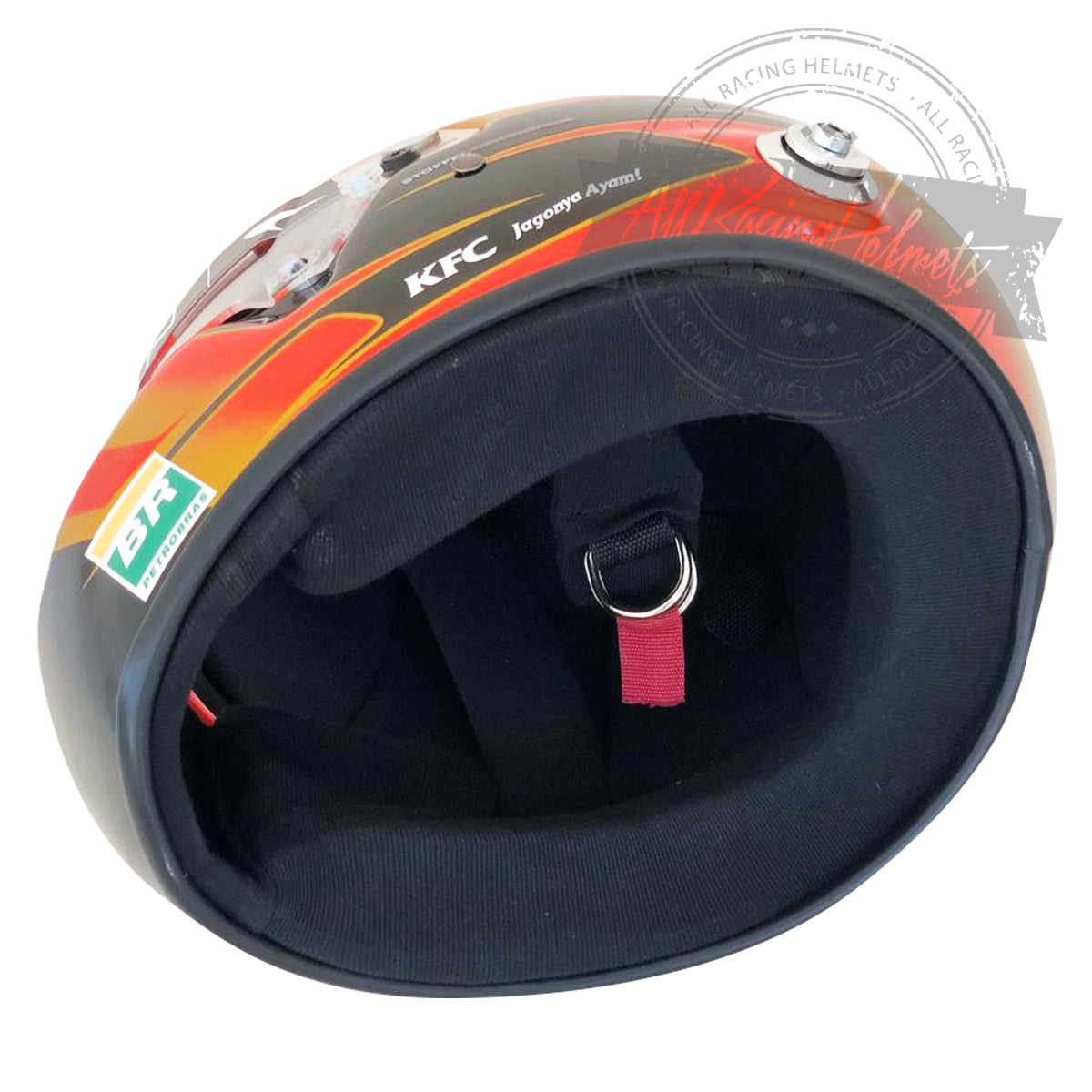 Stoffel Vandoorne 2018 F1 Replica Helmet 1:1 Scale