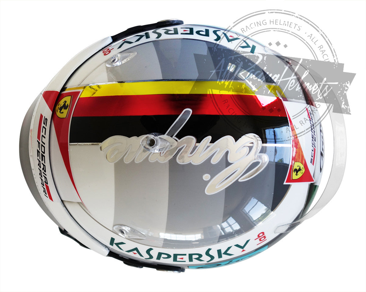 Sebastian Vettel 2016 Monza GP F1 Replica Helmet 1:1 Scale