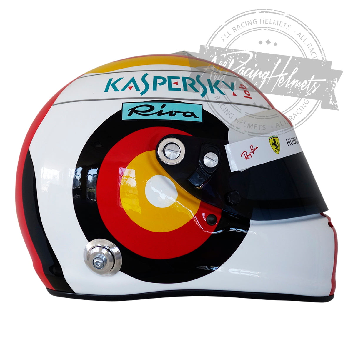 Sebastian Vettel 2018 German GP F1 Replica Helmet 1:1 Scale