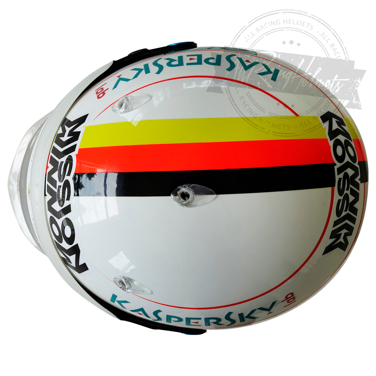 Casque réplique Sebastian Vettel 2018 GP des USA F1 Échelle 1:1