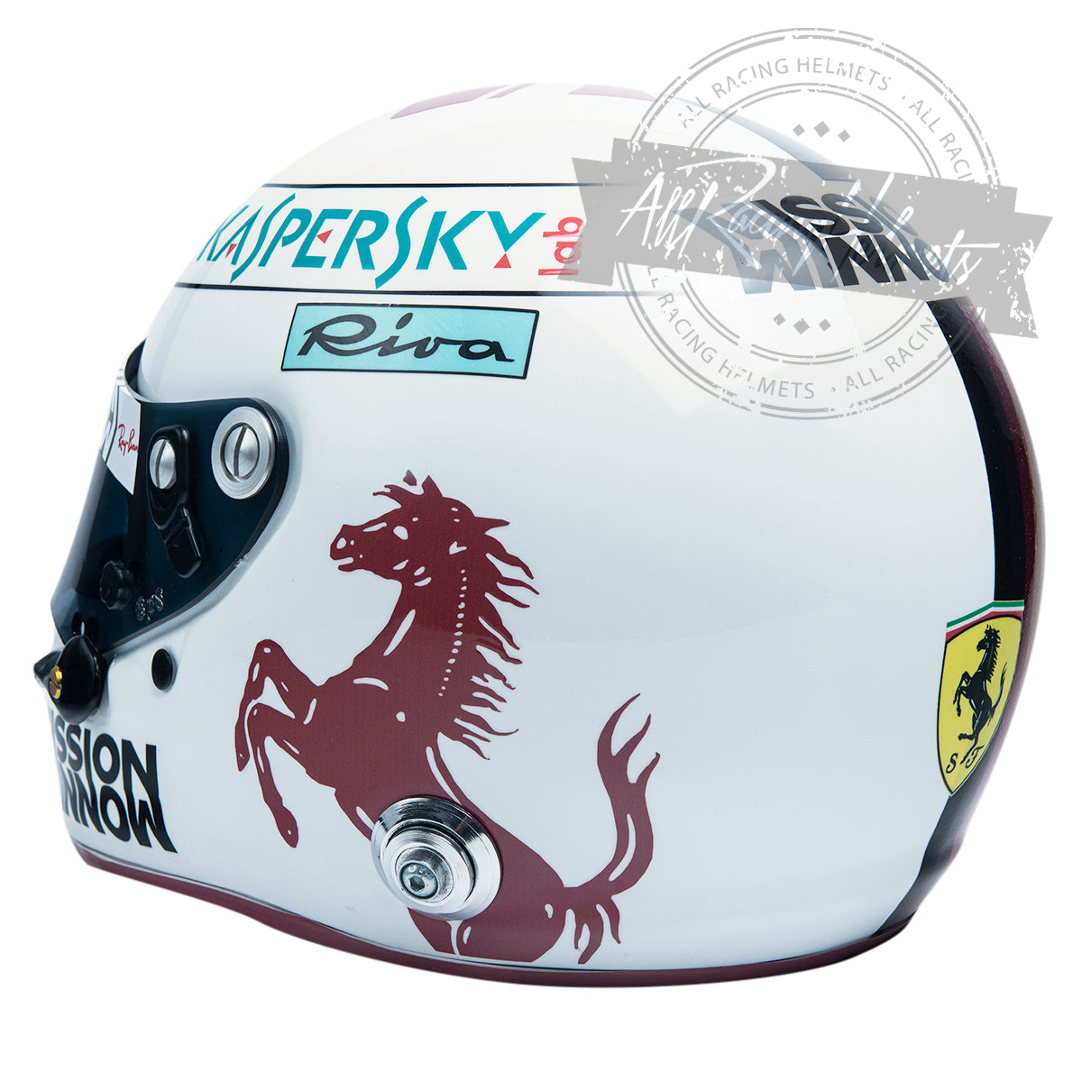 Sebastian Vettel 2019 Brazilian GP F1 Replica Helmet 1:1 Scale
