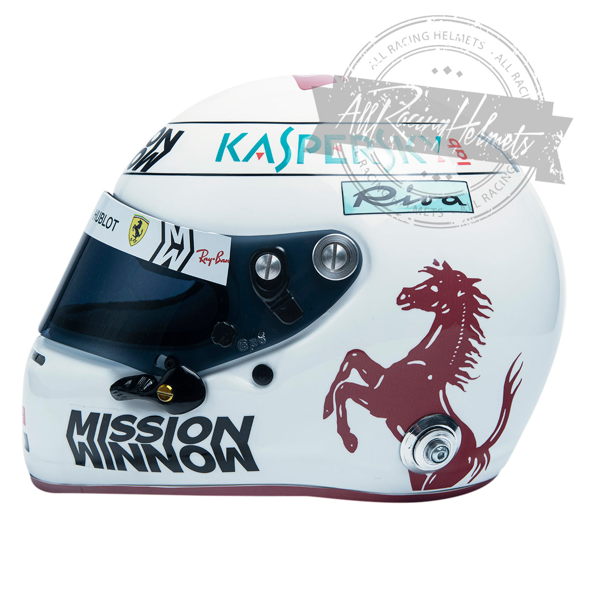 Sebastian Vettel 2019 Brazilian GP F1 Replica Helmet 1:1 Scale