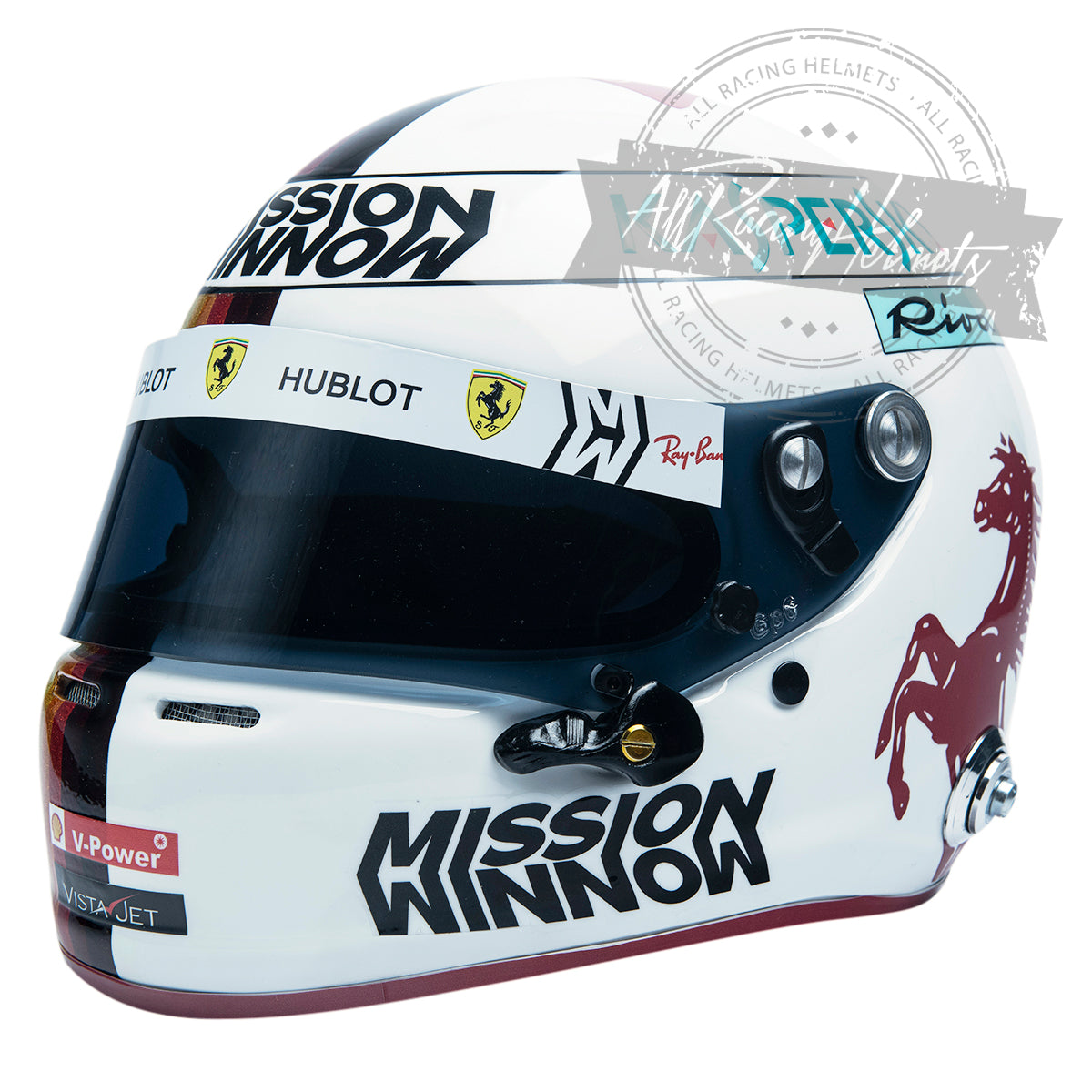 Sebastian Vettel 2019 Brazilian GP F1 Replica Helmet 1:1 Scale