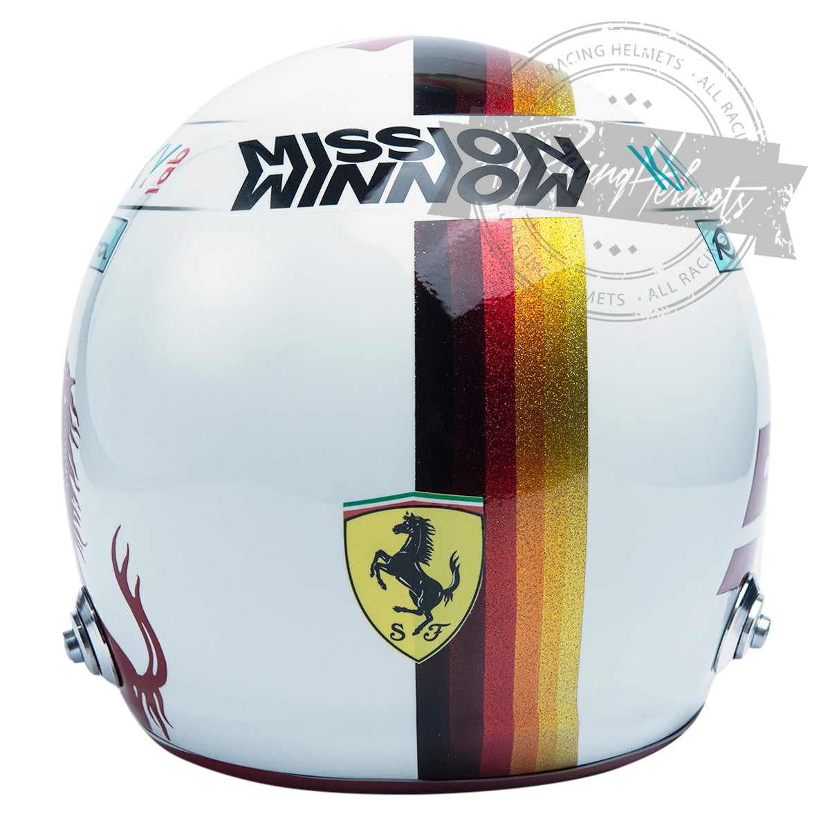 Sebastian Vettel 2019 Brazilian GP F1 Replica Helmet 1:1 Scale