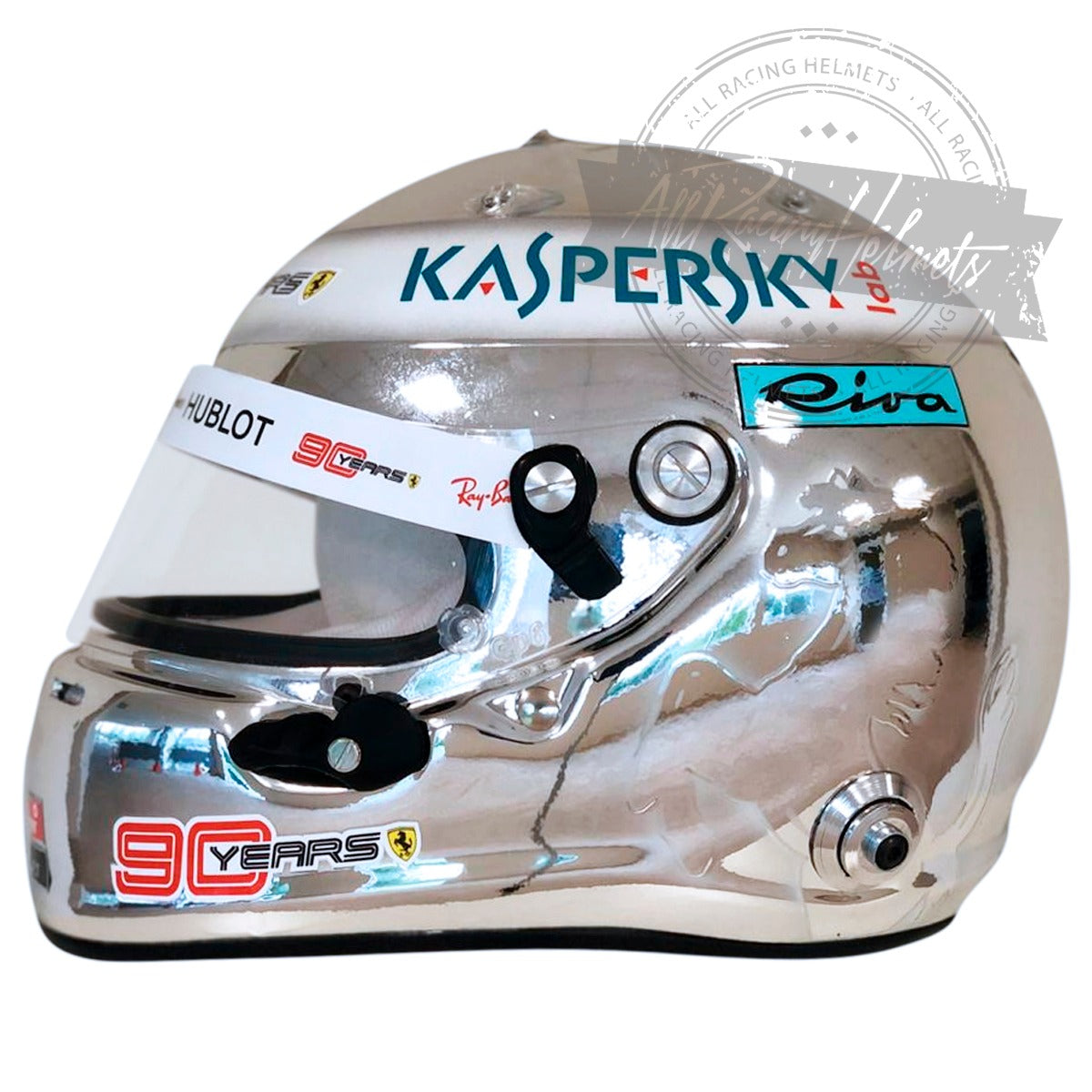 Sebastian Vettel 2019 Singapore GP F1 Replica Helmet 1:1 Scale