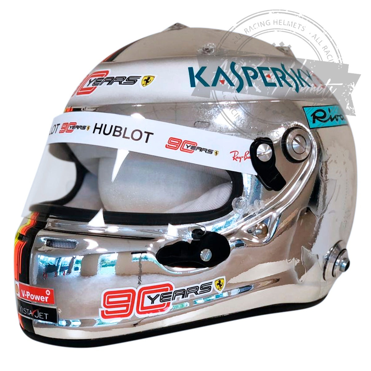 Sebastian Vettel 2019 Singapore GP F1 Replica Helmet 1:1 Scale