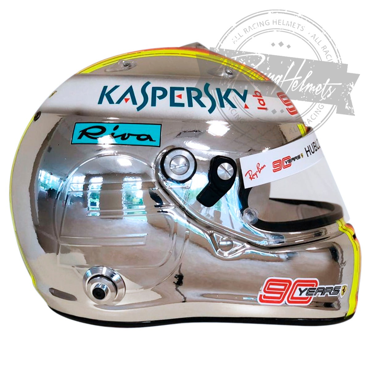 Sebastian Vettel 2019 Singapore GP F1 Replica Helmet 1:1 Scale