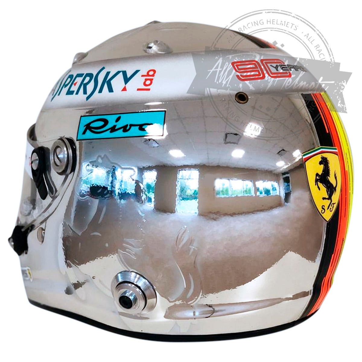 Sebastian Vettel 2019 Singapore GP F1 Replica Helmet 1:1 Scale