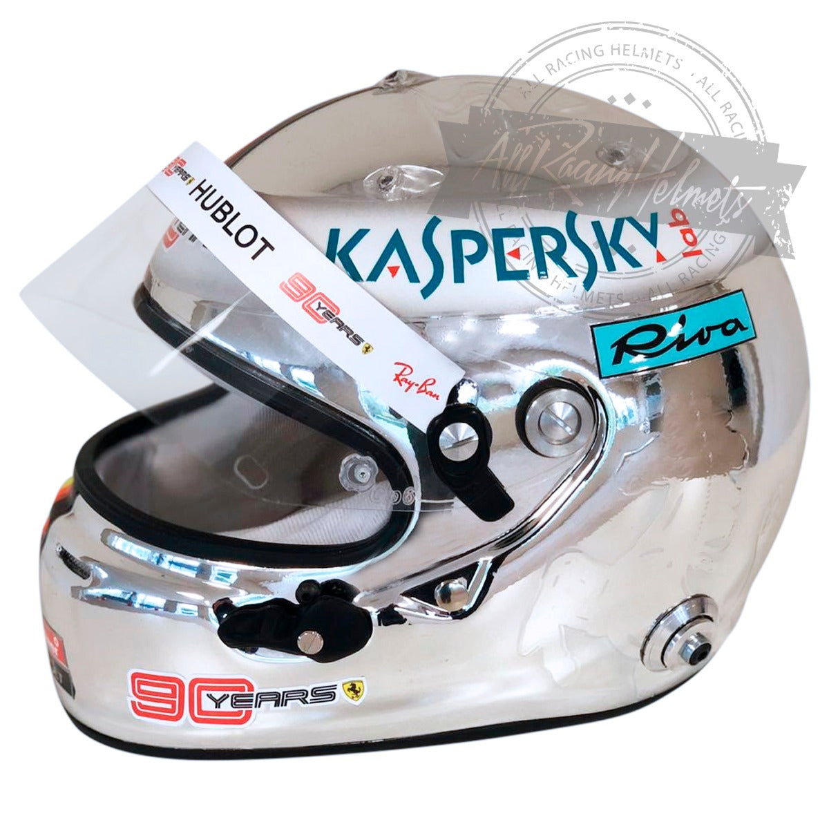 Sebastian Vettel 2019 Singapore GP F1 Replica Helmet 1:1 Scale