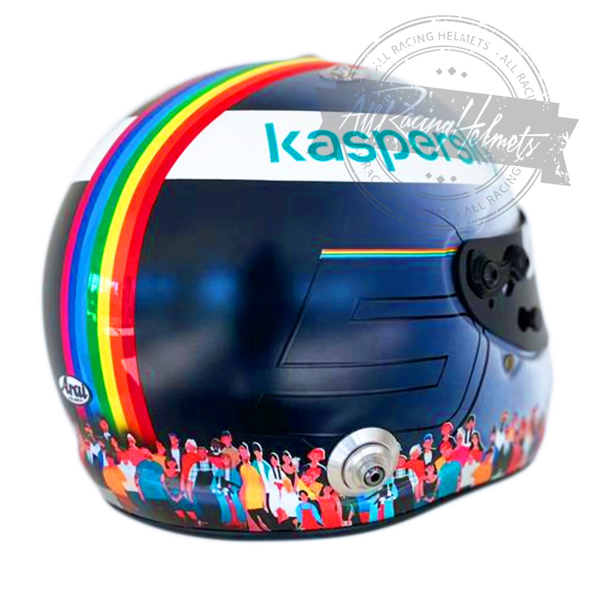 Casque réplique F1 Sebastian Vettel 2020 GP Turquie Échelle 1:1