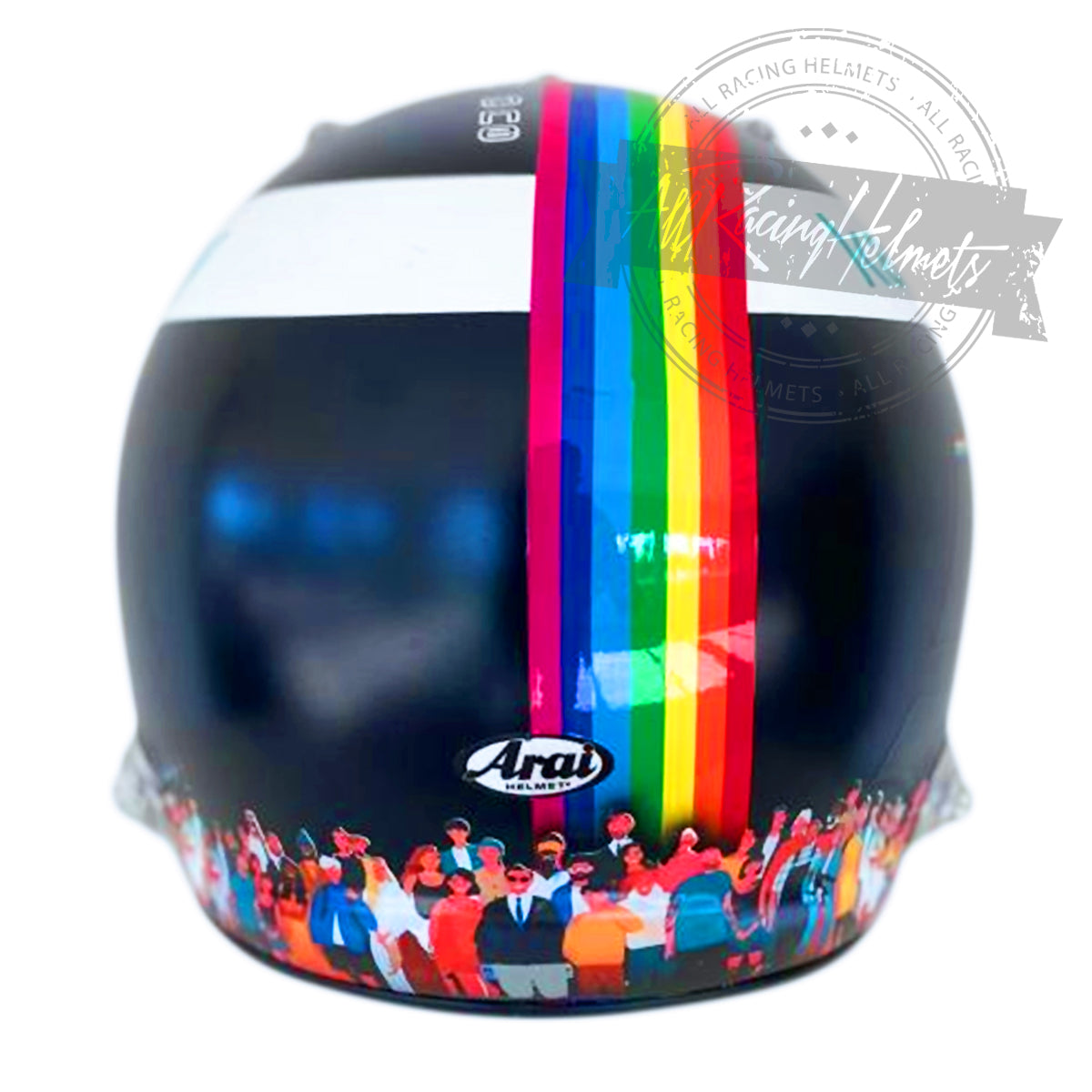 Casque réplique F1 Sebastian Vettel 2020 GP Turquie Échelle 1:1
