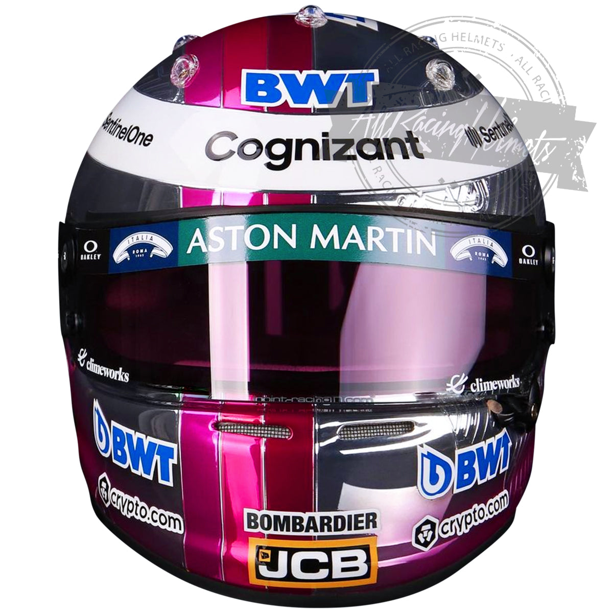 Sebastian Vettel 2021 Monaco GP F1 Replica Helmet 1:1 Scale
