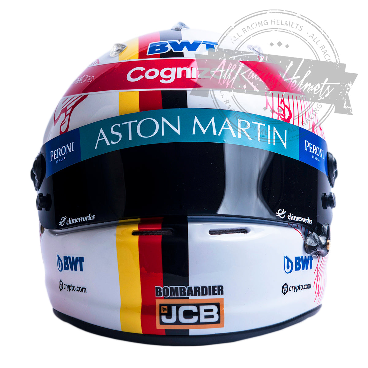 Sebastian Vettel 2021 Pre Season Test Day Two F1 Replica Helmet 1:1 Scale