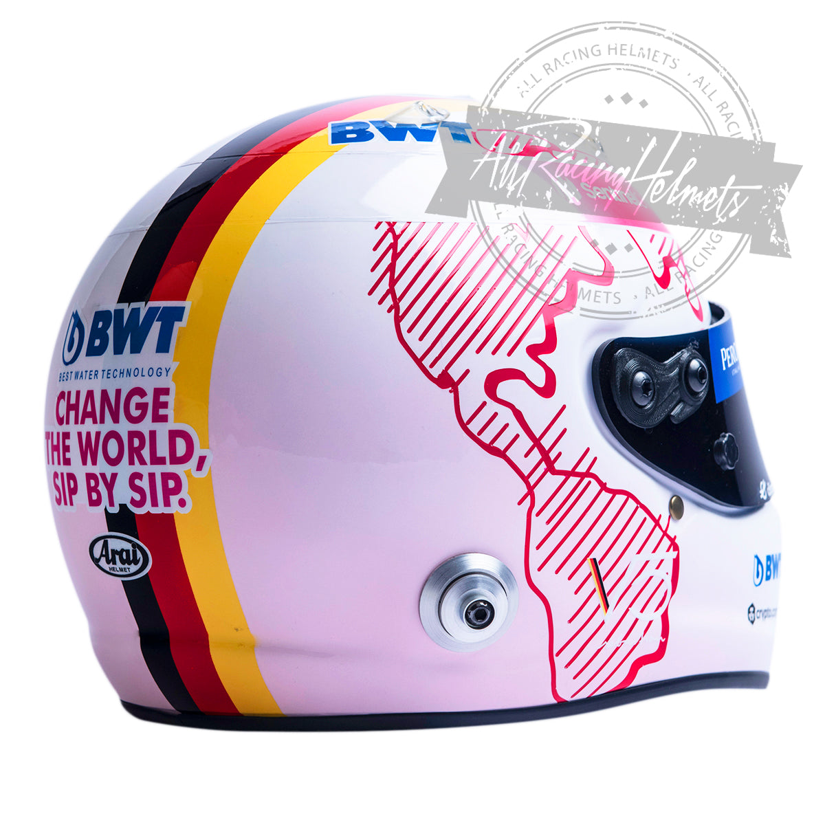 Sebastian Vettel 2021 Pre Season Test Day Two F1 Replica Helmet 1:1 Scale
