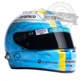 Sebastian Vettel 2022 Miami Grand Prix F1 Replica Helmet Scale 1:1