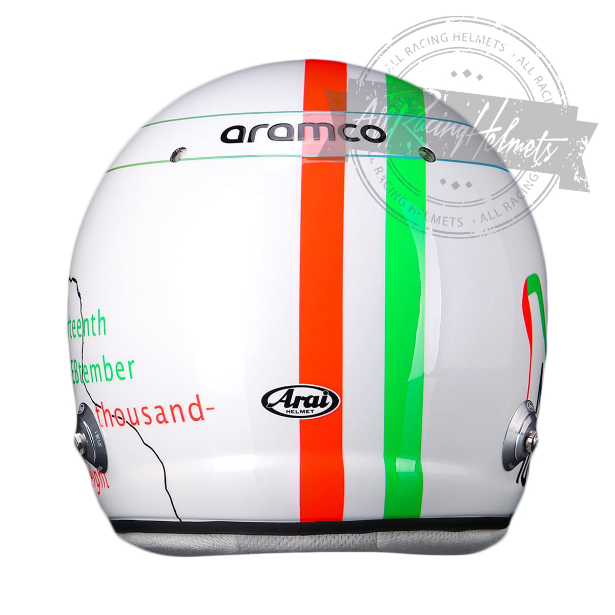 Sebastian Vettel 2022 Monza GP F1 Replica Helmet 1:1 Scale