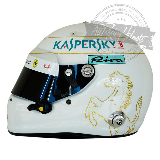 Casque Réplique F1 Sebastian Vettel Grand Prix de Bahreïn 2018 Échelle 1:1